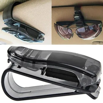 אוניברסלי לרכב משקפיים מקרה משקפי שמש קליפ מחזיק כרטיס סוגר על משקפי שמש מחזיק במכונית וולוו S60 אביזרים